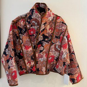 MOTHER The Big Time Bound Jacket  Color: Flowers in Her Hair